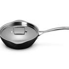 Toughened Non-Stick Chef's Pan with Pouring Spouts image number 3