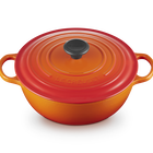 Le Creuset Cast Iron Signature Soup Pot 26cm Flame image number 2