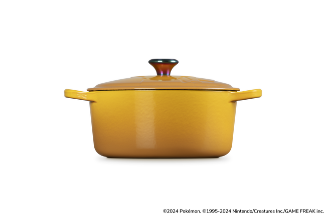 Pokémon Signature Round Casserole in Nectar with Iridescent Knob image number 2