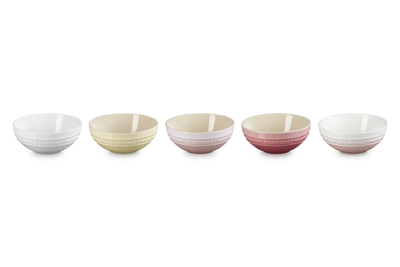 Stoneware Set of 5 Multi-Bowls