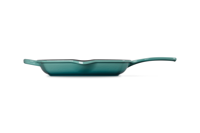 Le Creuset Cast Iron Signature Square Skillet Grill 26cmRiviera image number 4