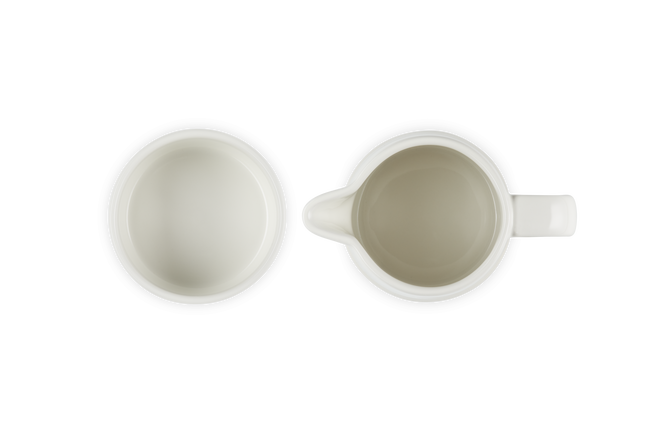 Stoneware Signature Milk & Sugar SetMeringue image number 4