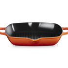 Le Creuset Cast Iron Signature Deep Square Grill 30cm FlameFlame image number 1