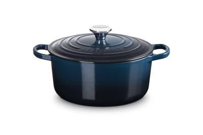 Le Creuset Cast Iron Signature Round Casserole 26cm Nuit