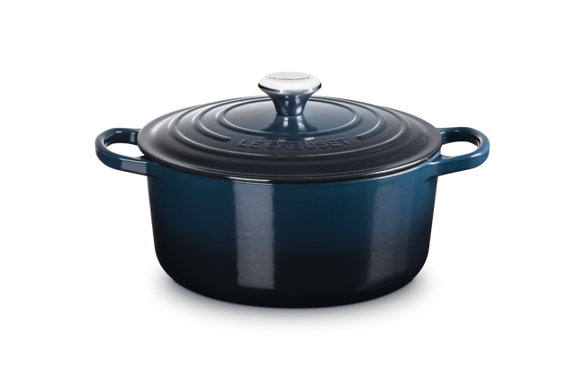 Cast Iron Signature Round CasseroleNuit image number 1