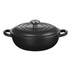 S Stew Pot 22cm Matte BlackMatte Black image number 1