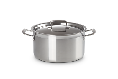 3-ply Stainless Steel Deep Casserole
