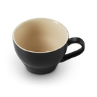 Le Creuset Stoneware Giant Cappuccino Mug 400ml Matte BlackMatte Black image number 2