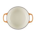 Le Creuset Cast Iron Signature Round Casserole 20cm Flamme Dor&ecirc;e image number 5