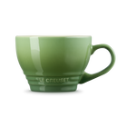 Le Creuset Stoneware Giant Cappuccino Mug 400ml Bamboo GreenBamboo image number 3