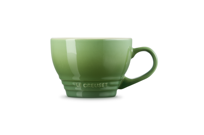 Le Creuset Stoneware Giant Cappuccino Mug 400ml Bamboo GreenBamboo image number 3