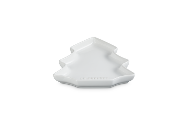 Stoneware Noel Tree PlateWhite image number 2