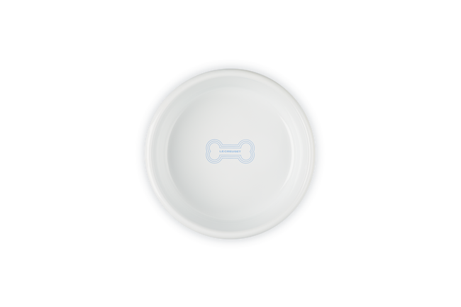 Pet Bowl with Bone DecalLight Blue image number 4