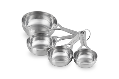 Le Creuset Stainless Steel Set of 4 Measuring Cups