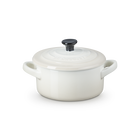 10cm Mini Rd Cocotte Bk Meringue image number 1