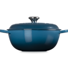 Cast Iron Signature Chefs CasseroleDeep Teal image number 3