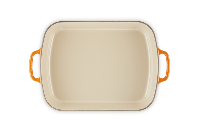 Le Creuset Cast Iron Signature Roaster 33cm FlameFlame image number 4