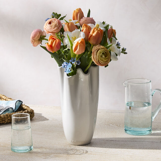 Stoneware Iris Vase image number 1