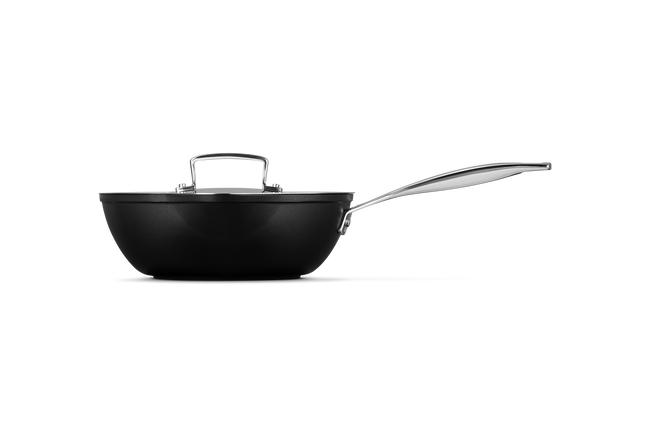 Toughened Non-Stick Chef's Pan with Pouring Spouts image number 4