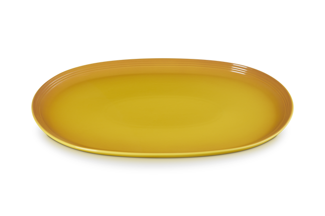 Stoneware Coupe Serving PlatterNectar image number 2