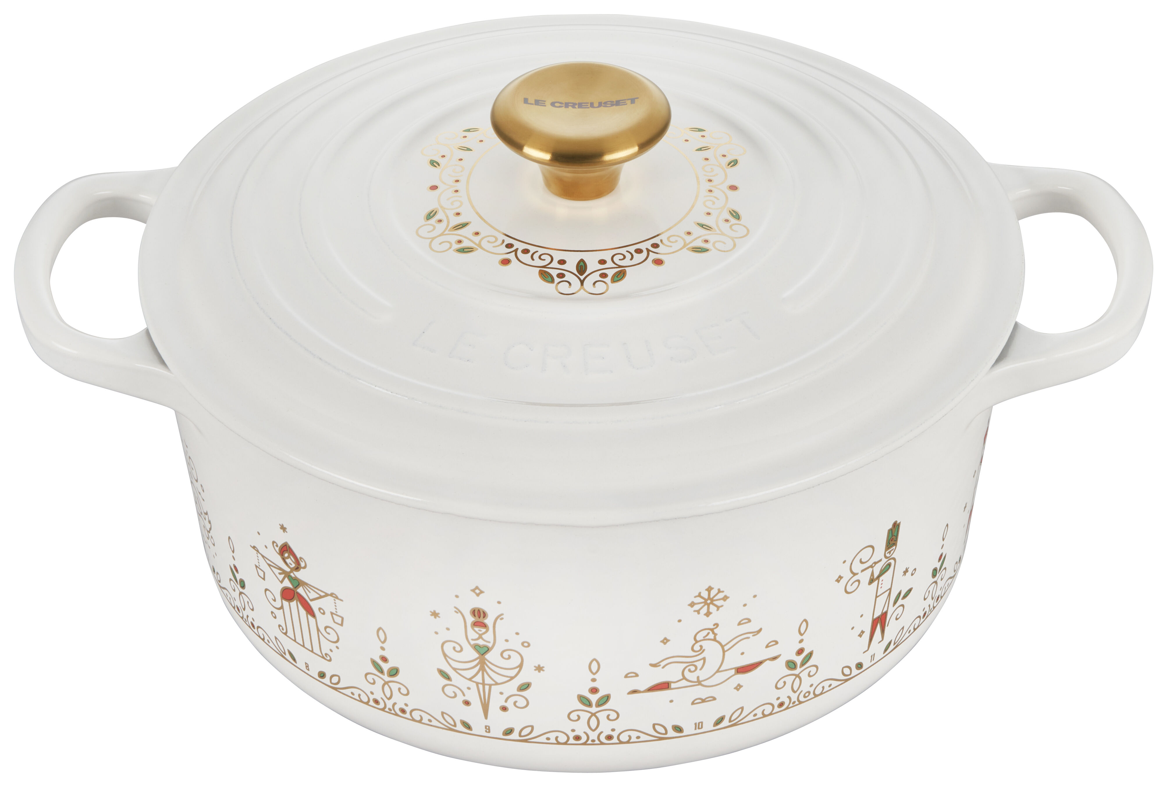 thumbnail image 2 of Buy Le Creuset | Signature 26cm Cast Iron Round Casserole - Flint – Potters Cookshop 2 of 13