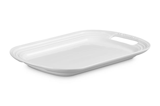 Stoneware BBQ PlatterWhite image number 5