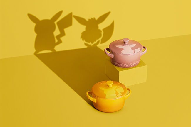 Pokémon Set of 2 Mini Cocottes (Pikachu/Eevee) image number 2