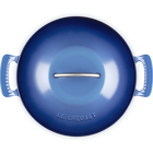 Le Creuset Cast Iron Classic Modern Heritage Round Casserole 26cm Azure BlueAzure Blue image number 4