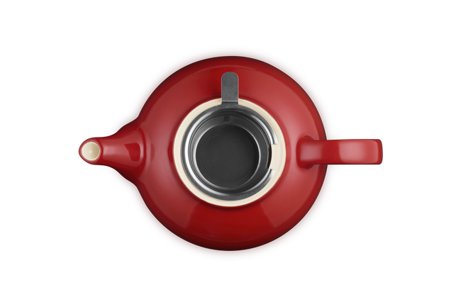 Le Creuset Stoneware Teapot with Stainless Steel Infuser 1.3L image number 5