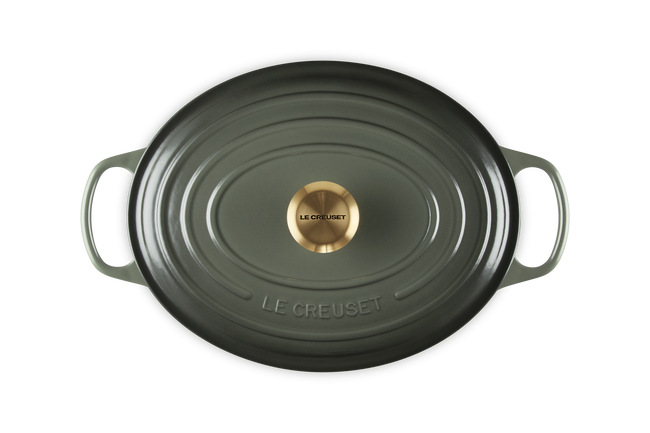 Le Creuset Cast Iron Signature Oval Casserole 31cm ThymeThyme image number 4