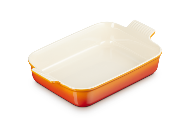Stoneware Heritage Rectangular DishFlame image number 5