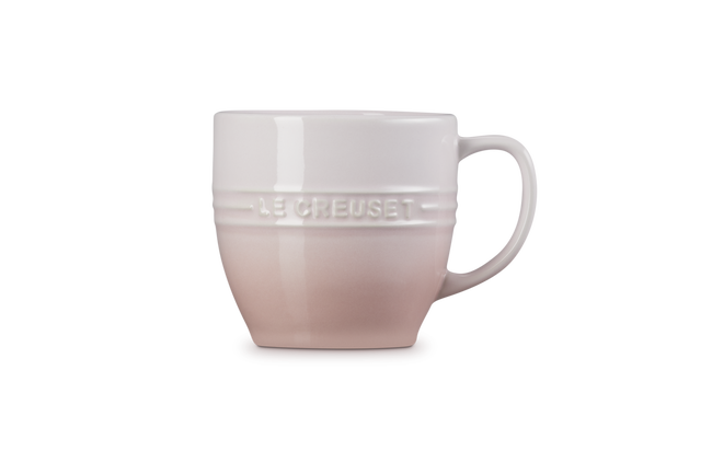 Le Creuset Stoneware Manila Coffee Mug 350ml Shell PinkShell Pink image number 4