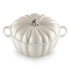 Le Creuset Cast Iron Signature Pumpkin Casserole 24cm MeringueMeringue image number 2