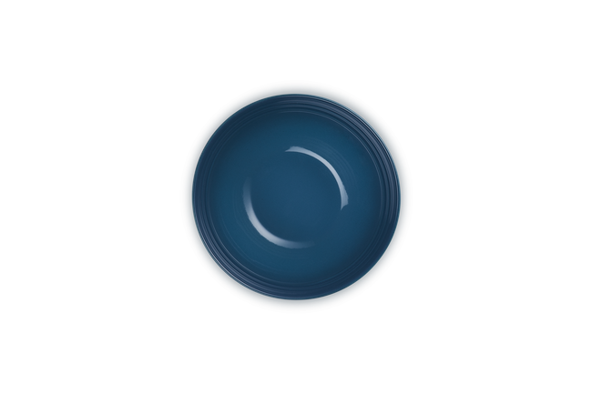 Stoneware Vancouver Snack BowlDeep Teal image number 4