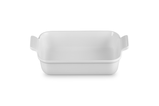 Stoneware Heritage Rectangular DishWhite image number 2