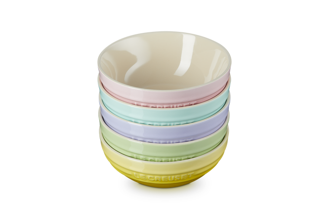 Stoneware Sorbet Set of 5 Multi-Bowls image number 2