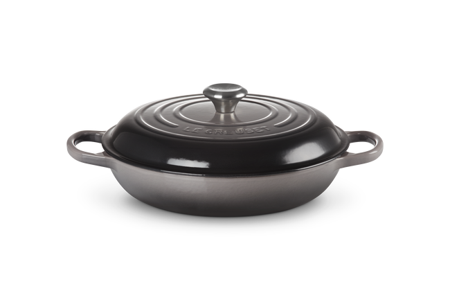 Le Creuset Cast Iron Signature Shallow Casserole 30cm FlintFlint image number 1