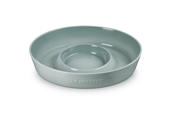 Stoneware Chip and Dip Platter image number 3