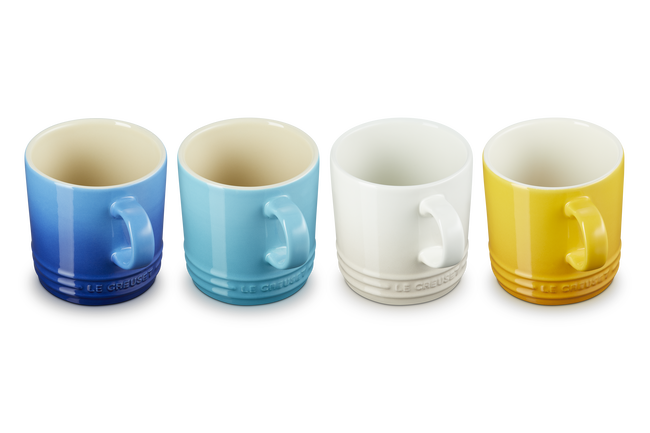 Stoneware Riviera Set of 4 Mugs image number 3