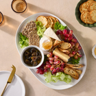 Stoneware Coupe Serving PlatterWhite image number 5