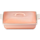 Stoneware Heritage Rectangular Dish with Lid image number 3
