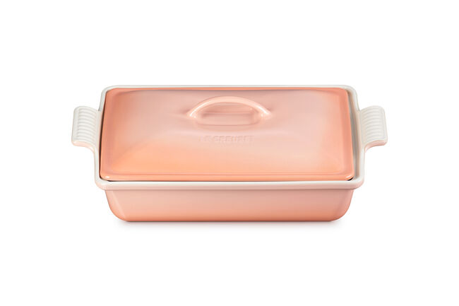 Stoneware Heritage Rectangular Dish with Lid image number 3