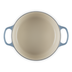 Cast Iron Signature Round CasseroleChambray image number 5