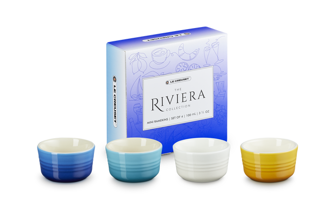 Stoneware Riviera Set of 4 Mini Ramekins image number 1