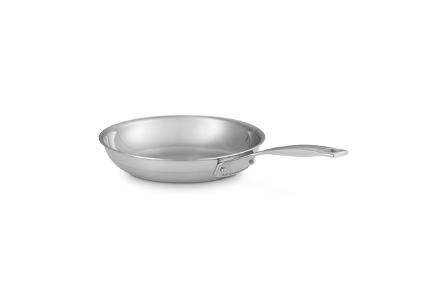 3-ply Stainless Steel Uncoated Frying Pan image number 2