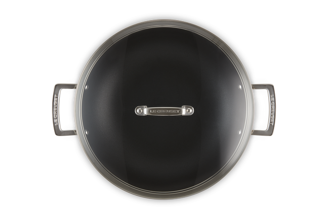 3-ply Stainless Steel Wok with Helper Handles image number 4