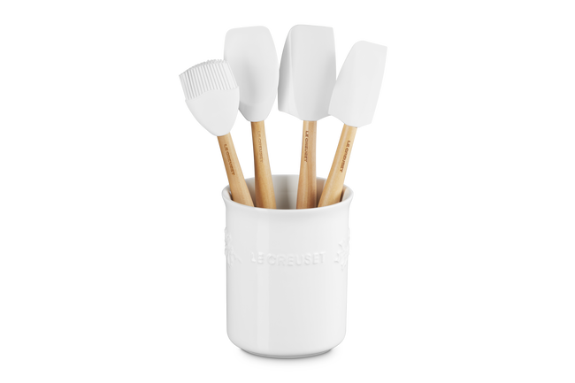 Holly 5-piece Utensil SetWhite image number 1