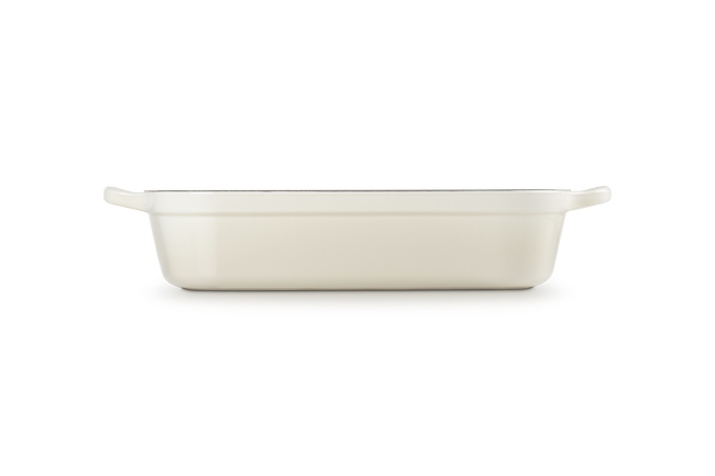 Le Creuset Cast Iron Signature Roaster 33cm MeringueMeringue image number 3