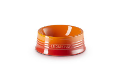 Le Creuset Stoneware Large Dog Bowl 800ml Flame