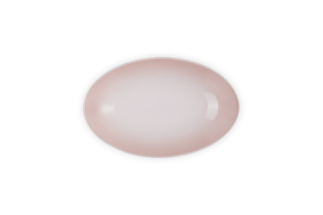 Stoneware Manila Oval BowlShell Pink image number 4